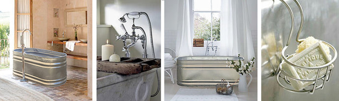 Bañeras exentas para interior y exterior
