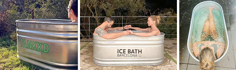 Meterse en una bañera de hielo tras hacer ejercicio: así es el
